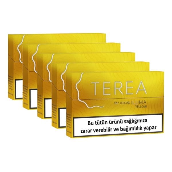 TEREA Yellow IQOS-ıluma 200 Sticks - Görsel 5