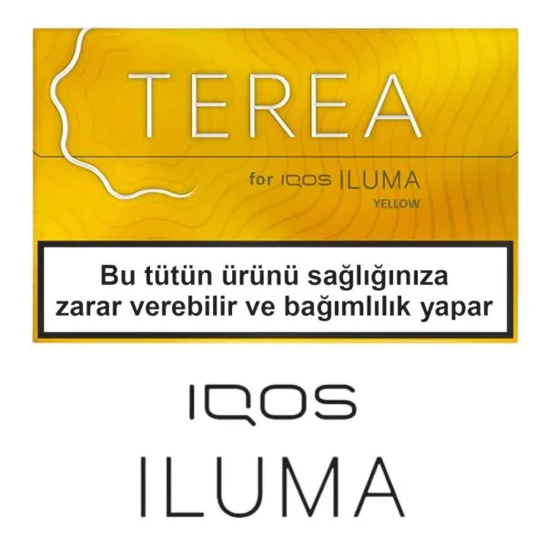 TEREA Yellow IQOS-ıluma 200 Sticks - Görsel 3