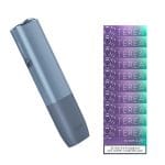 IQOS Iluma One Kit Azure Mavisi+10 Paket Terea Mauve Wave