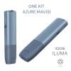 IQOS Iluma One Kit Azure Mavisi+10 Paket Terea Teak - Görsel 2