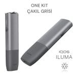 IQOS Iluma One Kit Çakıl Grisi (Siyah)