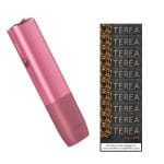 IQOS Iluma One Kit Günbatımı Kırmızısı+10 Paket Terea Dimensions Noor