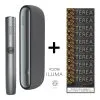 IQOS Iluma Siyah Cihaz+10 Paket Terea Dimensions Noor Set