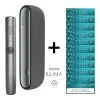 IQOS Iluma Siyah Cihaz+10 Paket Terea Turquoıse Set