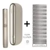 IQOS Iluma Gold Cihaz+10 Paket Terea Silver Set