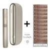IQOS Iluma Gold Cihaz+10 Paket Terea Teak Set