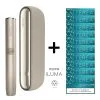 IQOS Iluma Gold Cihaz+10 Paket Terea Turquoıse Set