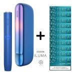 IQOS Iluma Stardrıft Limited Edition Mavi Cihaz+10 Paket Terea Turquoıse Set