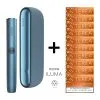 IQOS Iluma Mavi Cihaz+10 Paket Terea Amber Set
