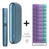 IQOS Iluma Mavi Cihaz+10 Paket Terea Mauve Wave Set
