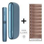 IQOS Iluma Mavi Cihaz+10 Paket Terea Teak Set