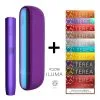 IQOS Iluma Neon Purple Limited Edition Cihaz+10 Paket Terea Karışık Set