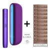 IQOS Iluma Neon Purple Limited Edition Cihaz+10 Paket Terea Teak Set