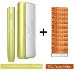 IQOS Iluma Prime Bright Limited Edition Cihaz+10 Paket Terea Amber Set