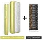 IQOS Iluma Prime Bright Limited Edition Cihaz+10 Paket Terea Dimensions Noor Set
