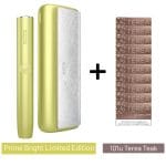 IQOS Iluma Prime Bright Limited Edition Cihaz+10 Paket Terea Teak Set
