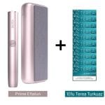IQOS Iluma Prime Eflatun Cihaz+10 Paket Terea Turquoıse Set