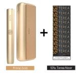 IQOS Iluma Prime Gold Cihaz+10 Paket Terea Dimensions Noor Set