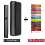 IQOS Iluma Prime Siyah Cihaz+10 Paket Terea Karışık Set