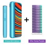 IQOS Iluma Prime WE Edition Cihaz+10 Paket Terea Mauve Wave Set