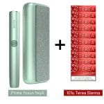 IQOS Iluma Prime Yosun Yeşili Cihaz+10 Paket Terea Sienna Set