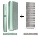 IQOS Iluma Prime Yosun Yeşili Cihaz+10 Paket Terea Silver Set