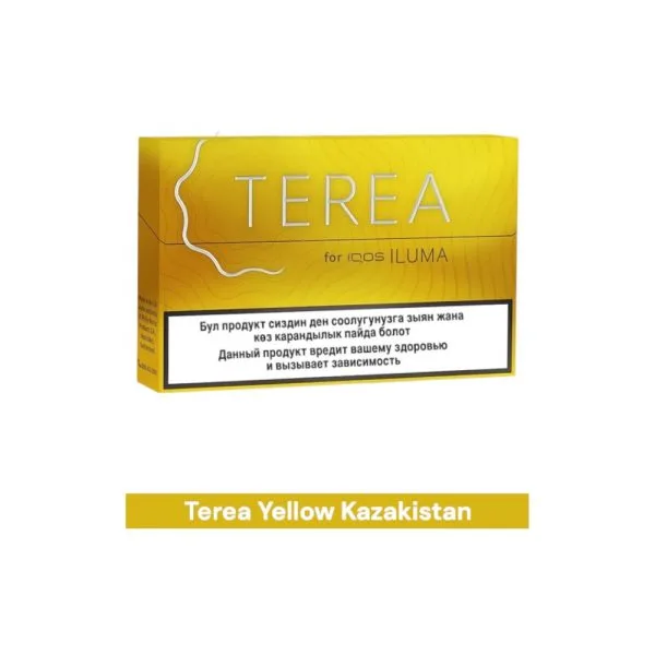 Kazakistan Terea Yellow IQOS-ıluma 1 Paket