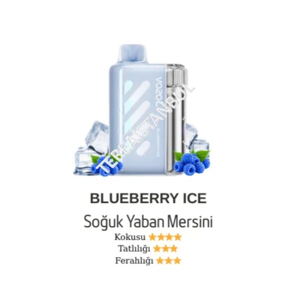 Vozol Vista 40000 Blueberry Ice- Soğuk Yaban Mersini