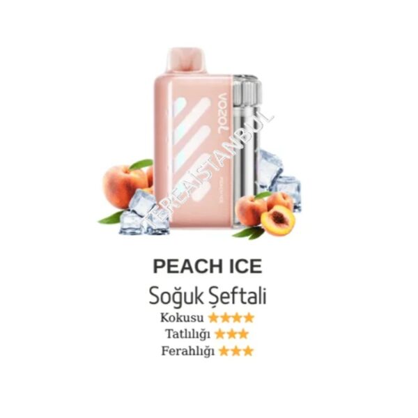 Vozol Vista 40000 Peach Ice-Soğuk Şeftali
