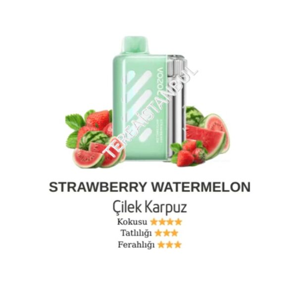 Vozol Vista 40000 Strawberry Watermelon-Çilek & Karpuz