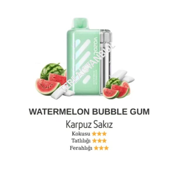 Vozol Vista 40000 Watermelon Buble Gum-Sakız & Karpuz